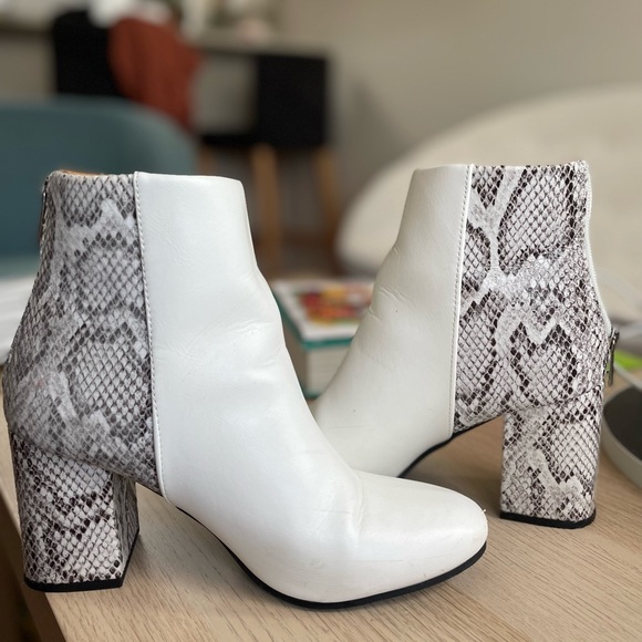 Snake Skin Booties - Picture 2 of 3